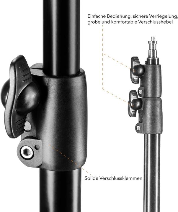 Produktbild Walimex Pro FT-8051 (Metall, Kunststoff)
