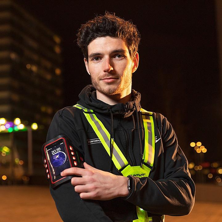 Produktbild Tunturi LED Telefon Armband - Handy Smartphone Halterung