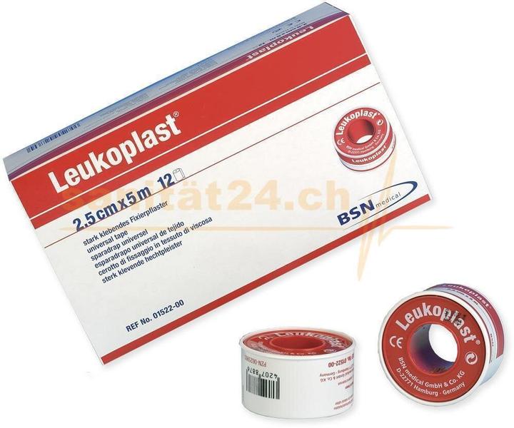 Immagine prodotto BSN Cerotto di fissaggio Leukoplast® 5 m x 1,25 cm / 24 pezzi (24 x)