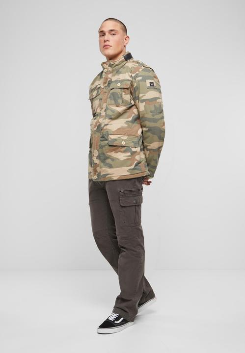 Actual product image Brandit Britannia winter outdoor jacket size 5XL colour light forest (5XL)