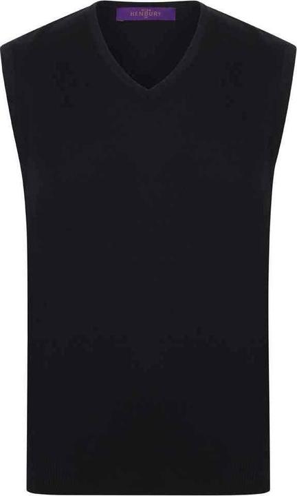 Produktbild Henbury Sweatshirt VAusschnitt Ärmellos (4XL)