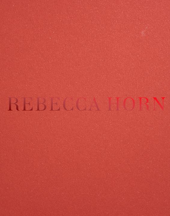 Actual product image Rebecca Horn (English, Jana Baumann, Jack Halberstam, 2024)