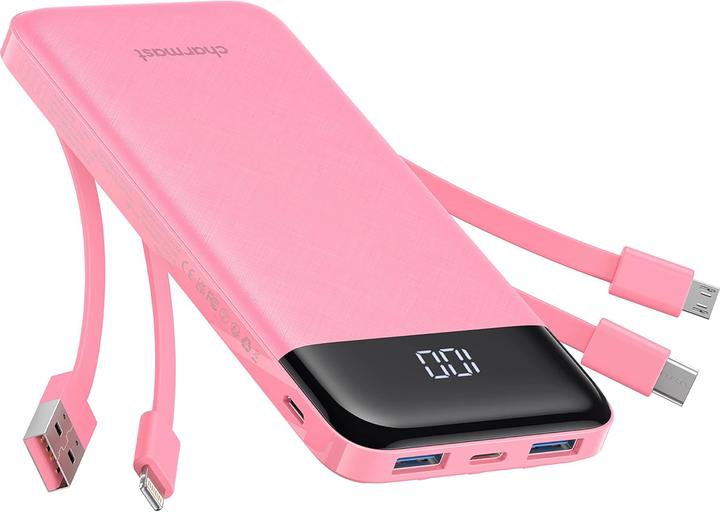 Immagine prodotto Charmast Powerbank mit integrierten Kabel (10000 mAh)