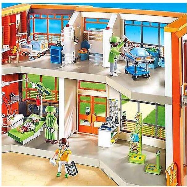 Produktbild Playmobil Kinderklinik mit Einrichtung (6657, Playmobil City Life)