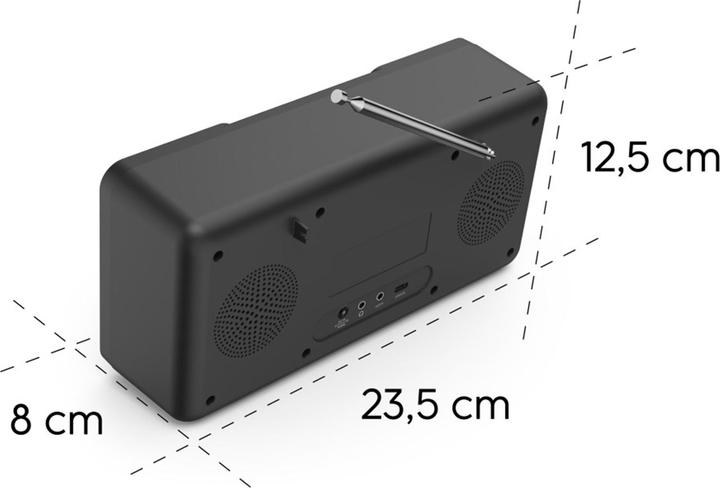 Actual product image Hama DIR10 (FM, DAB+, Web radio, DAB, Bluetooth, Wi-Fi)
