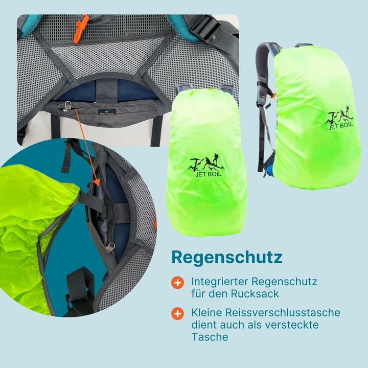 Produktbild Hermex Wanderrucksack Trekkingrucksack Outdoorrucksack Camping-Rucksack (50 l)