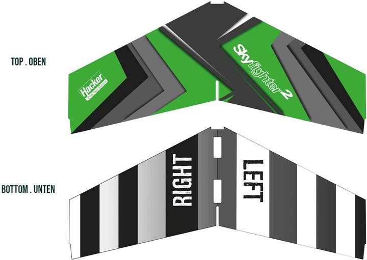 Image du produit Hacker SkyFighter² - édition verte (Voltige)