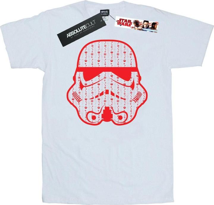 Image du produit Star Wars - T-shirt CHRISTMAS STORMTROOPER HELMET - Homme (L)