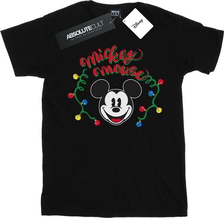 Produktbild Disney Mickey Mouse Christmas Light Bulbs TShirt (XL)