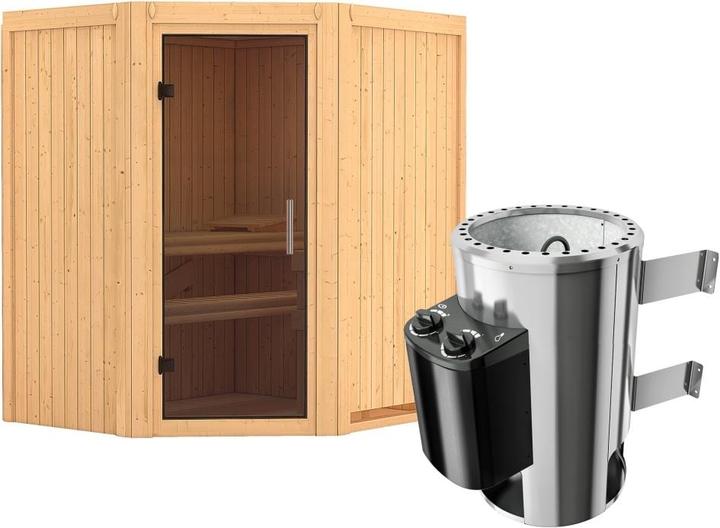 Actual product image Karibu Tonja without roof rim (Plug & Play 3.6 KW internal control)