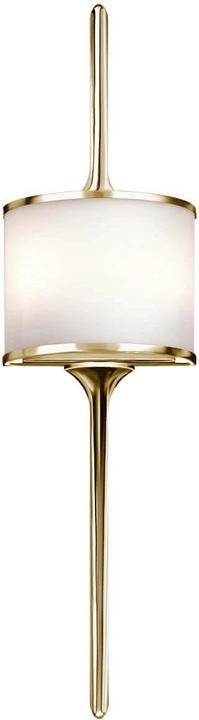 Actual product image Elstead Lighting Mona LED wall light G9 double 76cm polished brass IP44 (640 lm, G9)