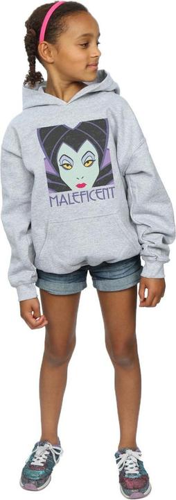 Image du produit Disney - Sweat à capuche MALEFICENT CROPPED HEAD - Fille (152, 158)