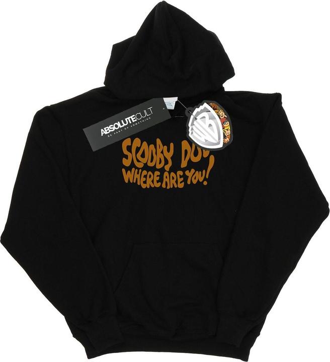 Actual product image Scooby Doo Mens Where Are You Spooky Hoodie (L)