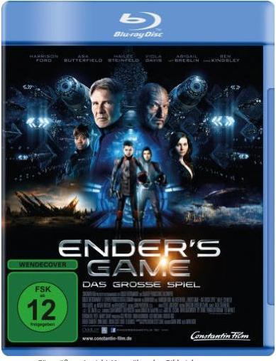 Actual product image Ender'S Game (Blu-ray, 2013, English, German)