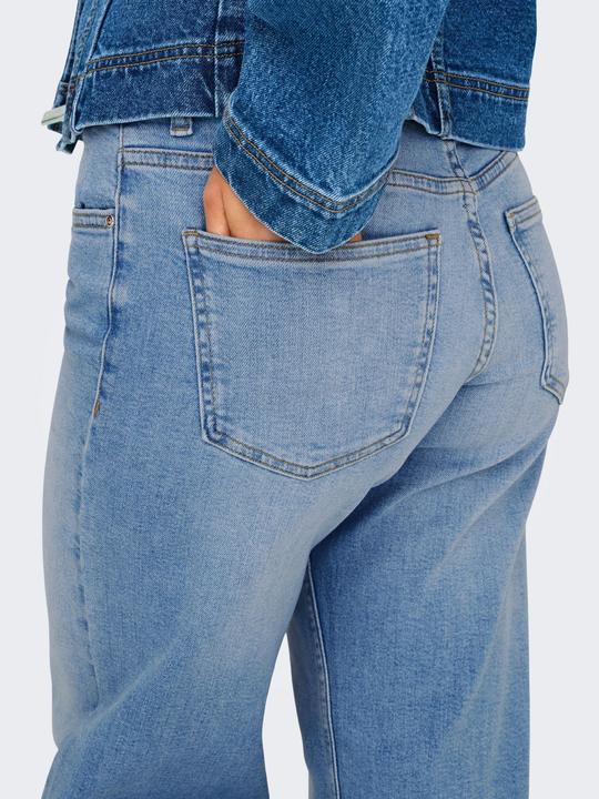 Produktbild Only ONLJUDY Niedrige Taille Gerade geschnitten Jeans Jeans mit weitem Bein (W33/L32)