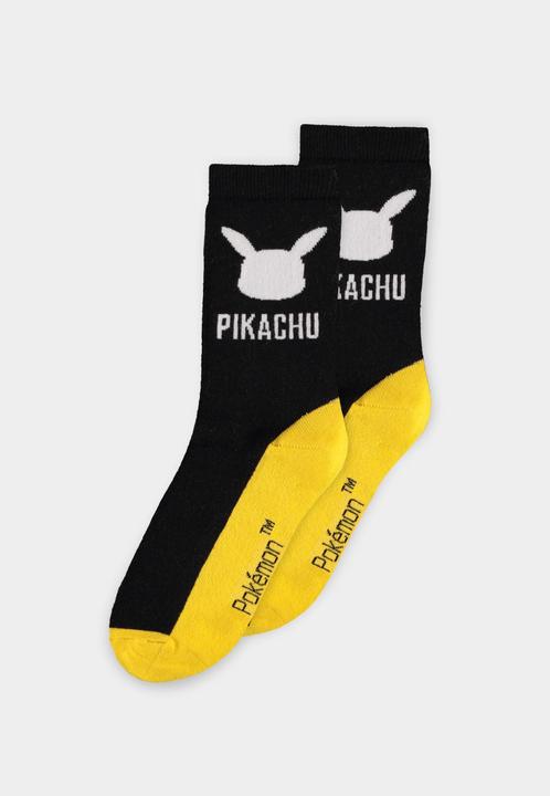 Produktbild Difuzed Pokemon Socken 3er-Pack Pikachu 39-42 (2er Pack, 39, 42)