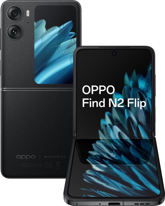 OPPO Find N2 Flip (256 GB, Astral Black, 6.80", Dual SIM, 50 Mpx, 5G)