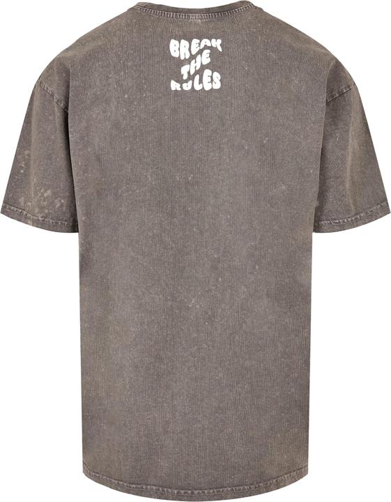 Image du produit Merchcode Break The Rules Acid Washed Heavy Oversized Tee - 113673 (L)