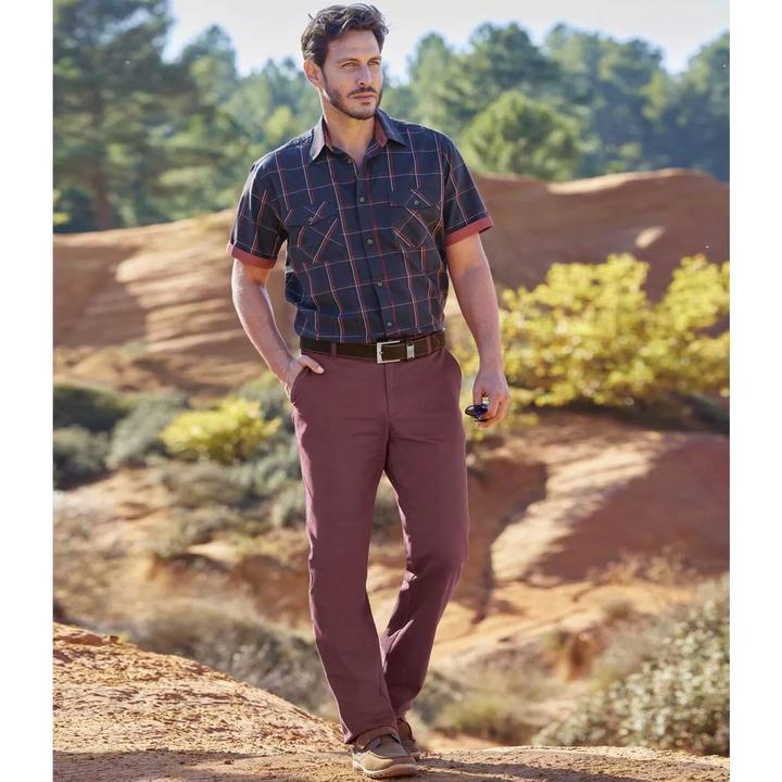 Produktbild Atlas For Men ChinoHose Sunset mit StretchEffekt (40)