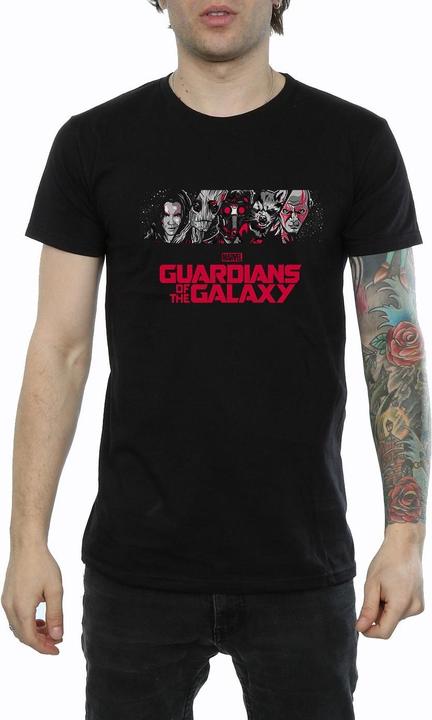 Image du produit - T-shirt GUARDIANS OF THE GALAXY TEAM LOGO - Homme (XXL)