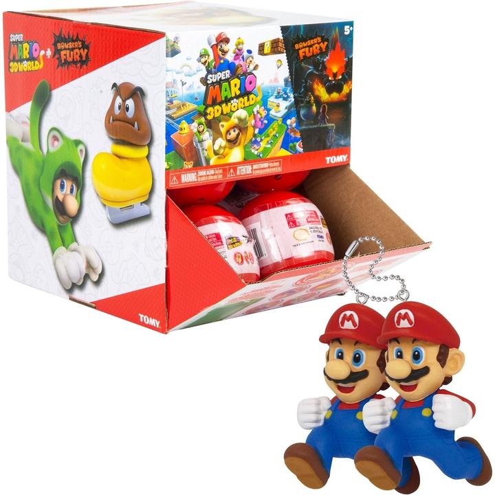 Actual product image Tomy Super Mario 3D World ass. (24) 7-fold ass., key fob