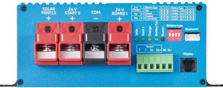 Actual product image Ective SBB 50 24V to 24V charge booster with MPPT charge controller 50A (1.60 kg)