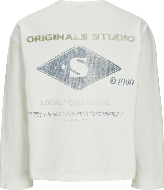 Actual product image Jack & Jones Jorretiro Back Sweat Crew Neck Se25 Ln (L)