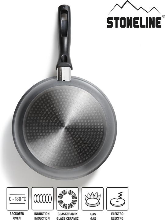 Produktbild Stoneline 6841 frying pan 24 cm (24 cm, Pfannenset + Topfset, Aluminium)
