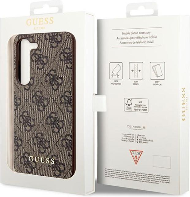 Immagine prodotto Guess Custodia Charms 4G - marrone (Samsung Galaxy S24+)