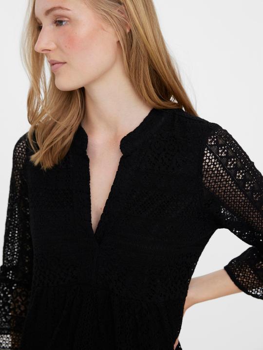 Actual product image Vero Moda Lace Embellished V Neck Tunic (S)