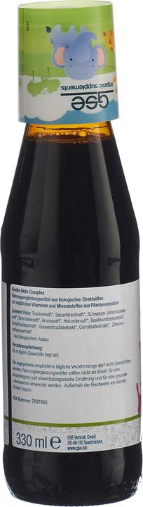 Produktbild GSE Kinder Aktiv Complex Bio liq (1 Stück, Flüssigkeit, 592 g)