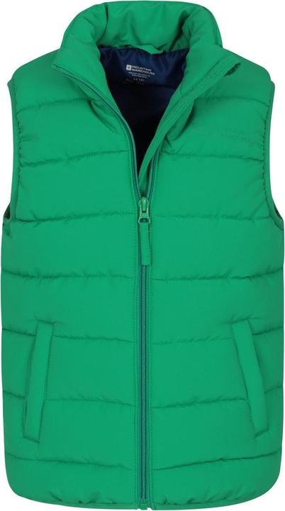 Immagine prodotto Mountain Warehouse Gilet imbottito Rocko a tinta unita per bambini/bambine (128)