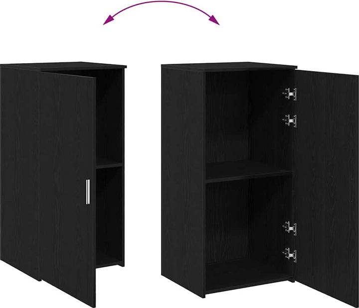 Immagine prodotto VidaXL Armadio Nero 50x45x103,5 cm Armadio in legno Armadio per archiviazione