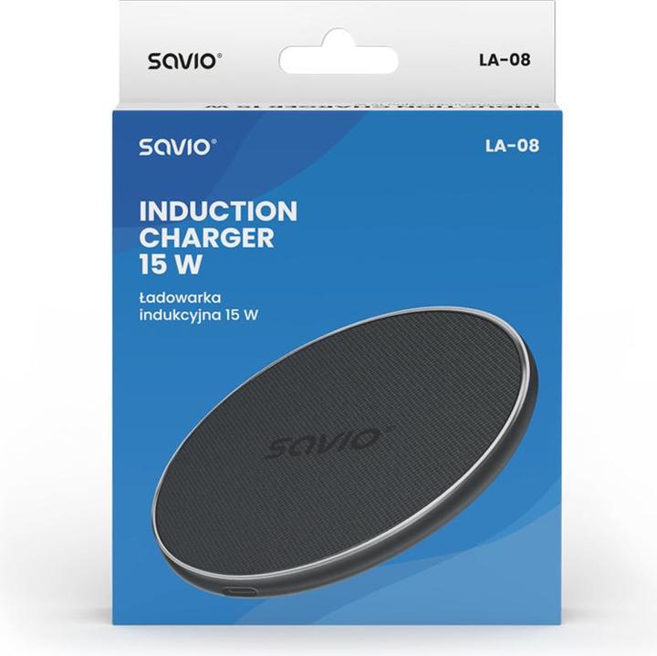 Produktbild Savio LA-08 mobile device charger Smartphone Black USB Outdoor