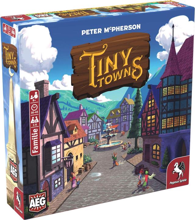 Produktbild Pegasus Familienspiel Tiny Towns (Deutsch)