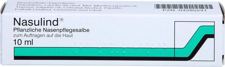 Produktbild Steierl Nasulind Pflanzliche Nasenpflegesalbe, 10 ml Salbe (1 Stück)