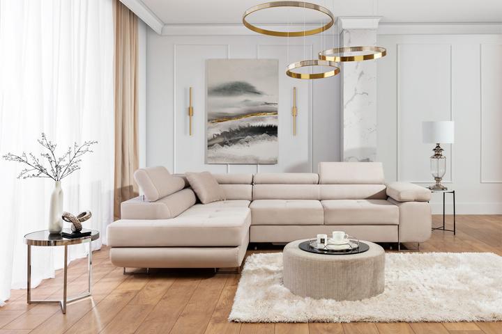 Actual product image ELTAP Anton (4-seater, Sofa bed, Corner sofa)
