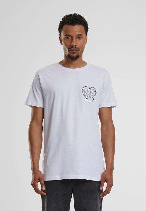 Produktbild Mister Tee Burning Hearts Tee - 19067 (XL)