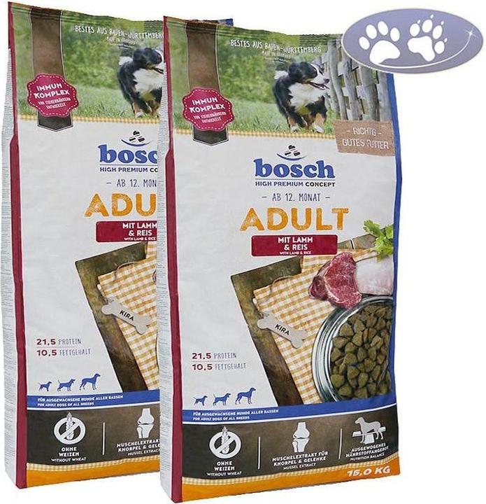 Produktbild Bosch Petfood Lamm & Reis (Adult, 1 Stk., 15000 g)