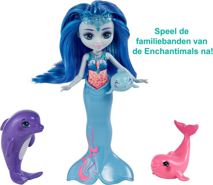 Image du produit Enchantimals Royaume De L’Océan – La Famille De Dorinda Dauphin