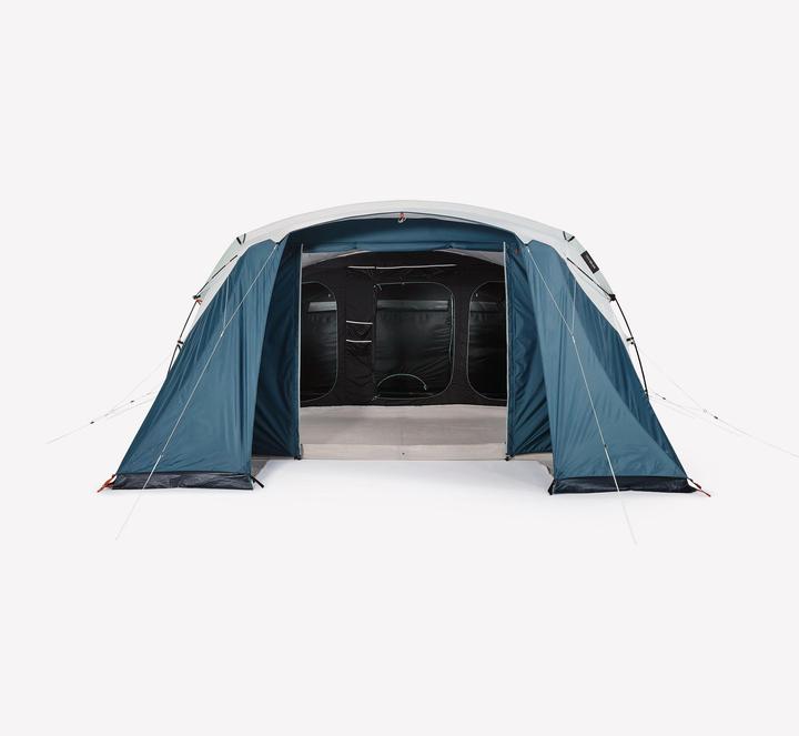 Actual product image Quechua Familienzelt Stangenaufbau - Arpenaz 6.3 F&B 6 Personen 3 Kabinen (25.75 kg, 6 persons)