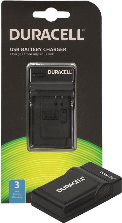 Actual product image Duracell Charger with USB cable for DR9963/EN-EL19 (Camera battery charger)
