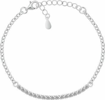 Image du produit Brilio Silver - Bracelet chaîne argent Lambada CN008W - Length : 18 cm (18 cm)