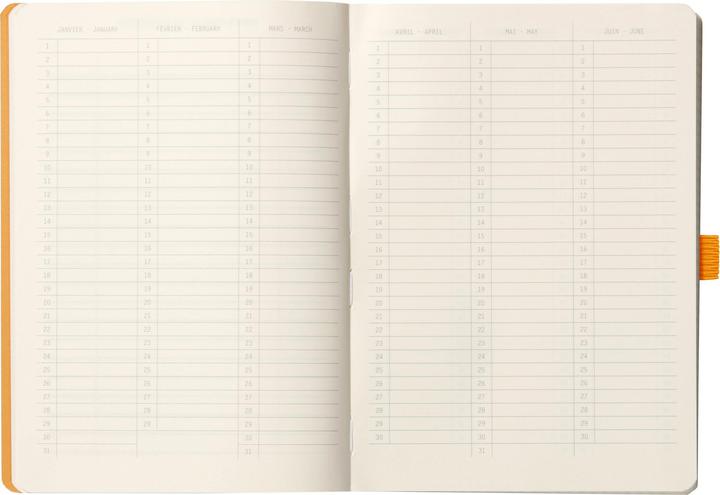 Produktbild Rhodia Goalbook Softcover (A5, Kariert, Weicher Einband)