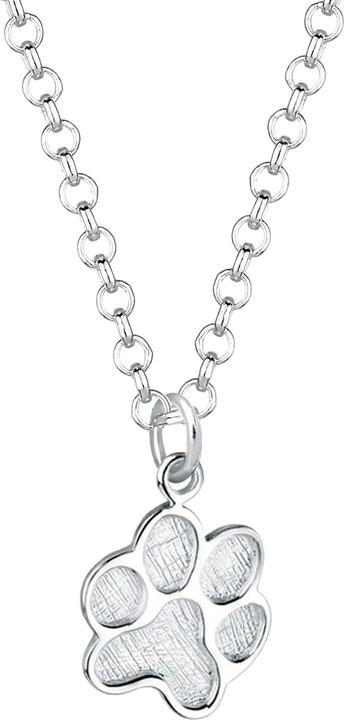 Elli Pfote (925er Sterling Silber, Emaille, Keine Stein, 45 cm)