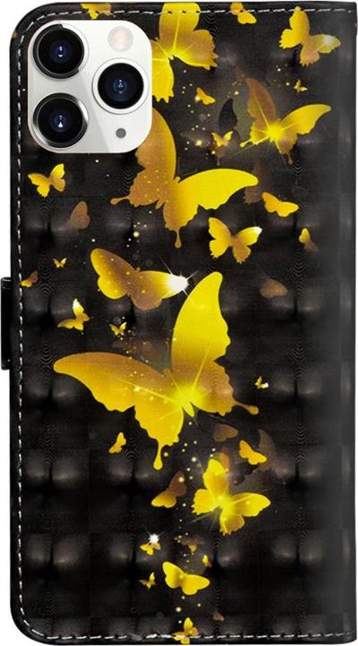Immagine prodotto Cover-Discount iPhone 12 mini - caso effetto glitter farfalla oro (Apple iPhone 12 mini)