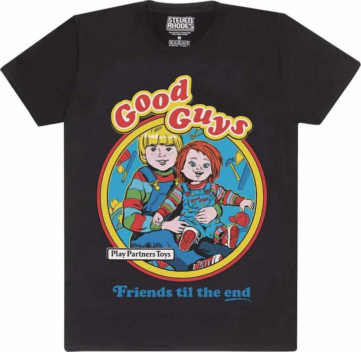 Actual product image Steven Rhodes Unisex Adult Good Guys Chucky T-Shirt (XL)