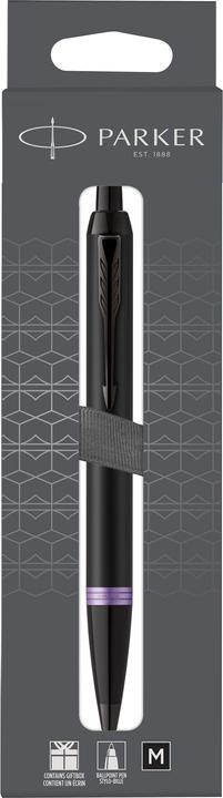 Immagine prodotto Parker Pen PARKER biros IM Anelli Vibranti Viola PVD M Nero (Viola)