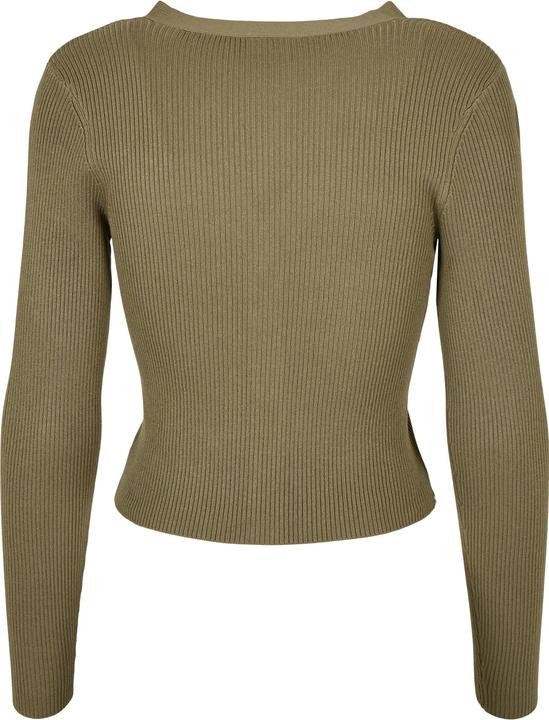 Immagine prodotto Urban Classics Cardigan corto a costine da donna - 16980 (3XL)