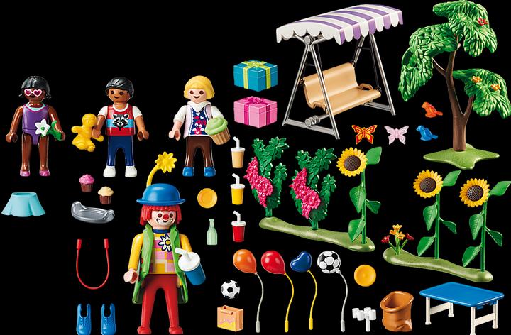 Produktbild Playmobil Kindergeburtstag mit Clown (70212, Playmobil Dollhouse)